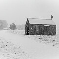 Barn in Blizzard I